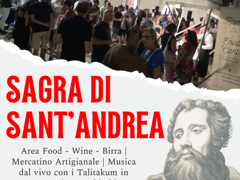 Sagra di Sant’Andrea a Novoli: una serata tra gusto, musica e divertimento per tutti!