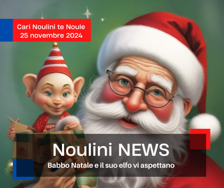 Babbo Natale e il suo elfo vi aspettano